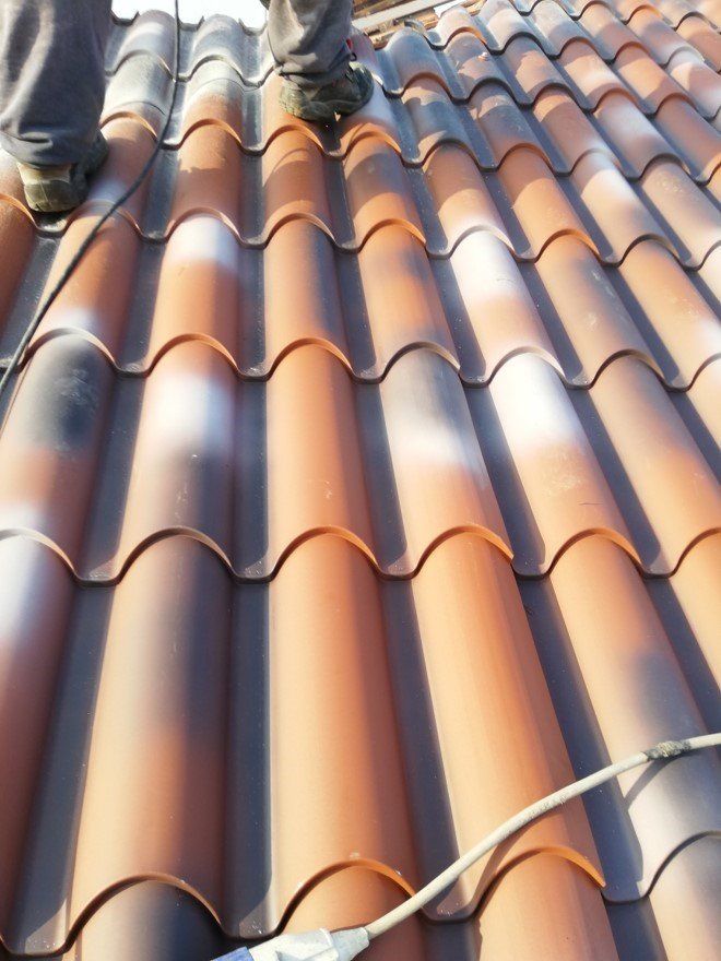 strutture tetti in legno e tegole