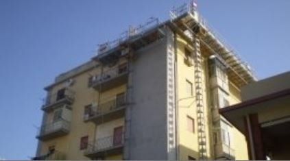 Lavori edili su di un condominio