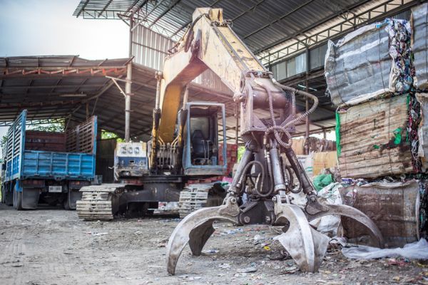 Ruspa per scavi per edilizia