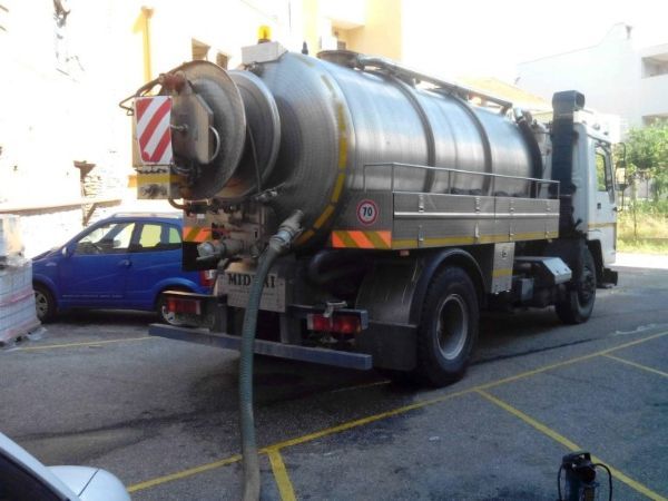 Servizio di disostruzione di fognature