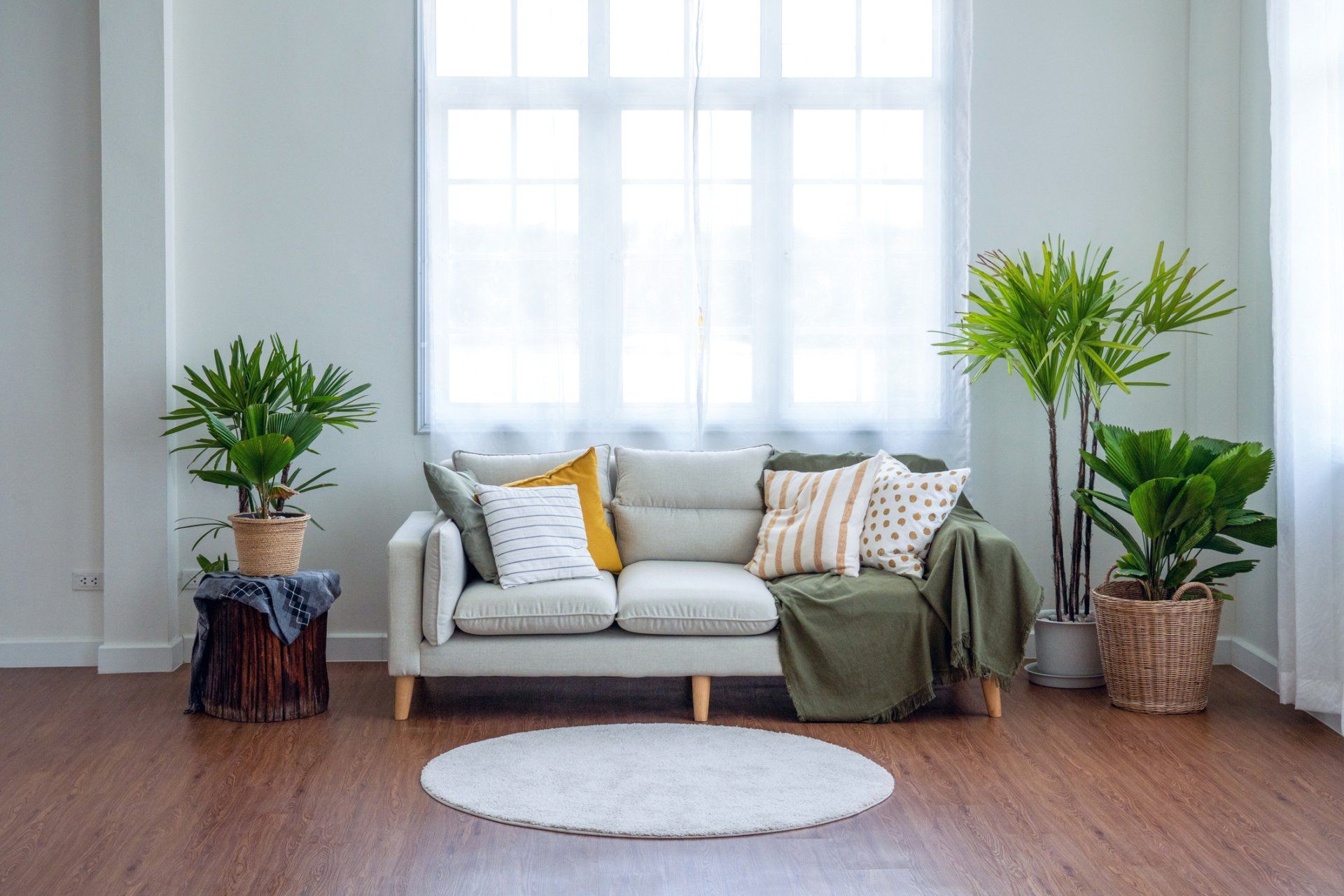 Grey Sofa And Cushions — Canandaigua, NY — Star Cleaners