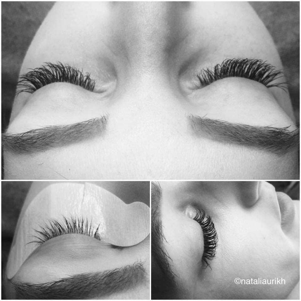 Woman with Long Eye Lashes — Hair Salon in Shelby Township, MI