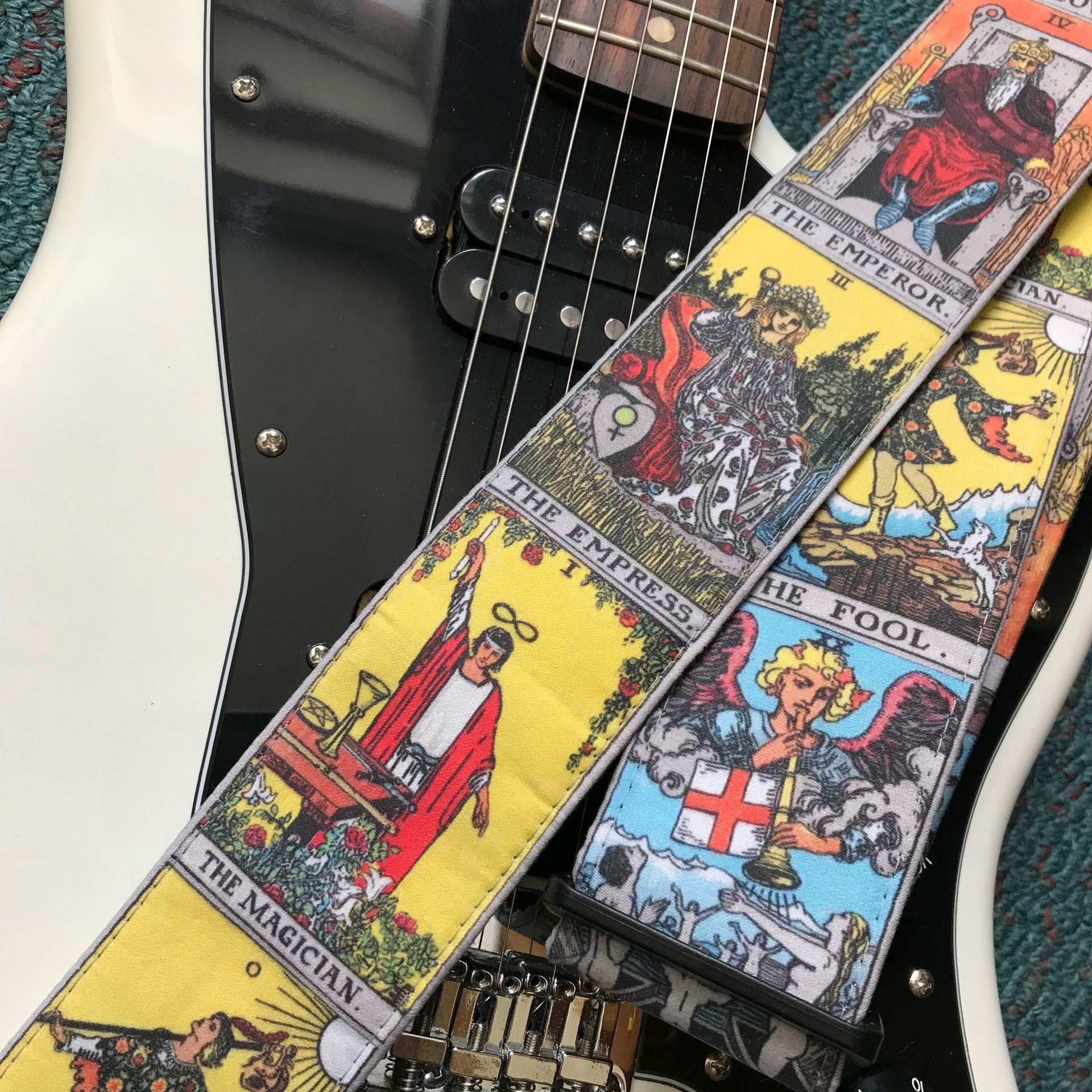Arcana Path Tarot guitar strap