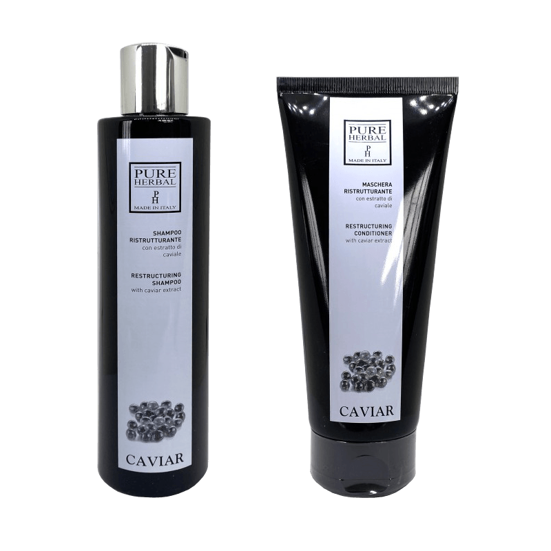 Shampoo e Maschera Caviale Pure Herbal