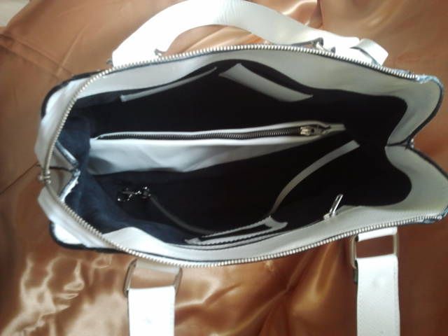 Leren shopper tas