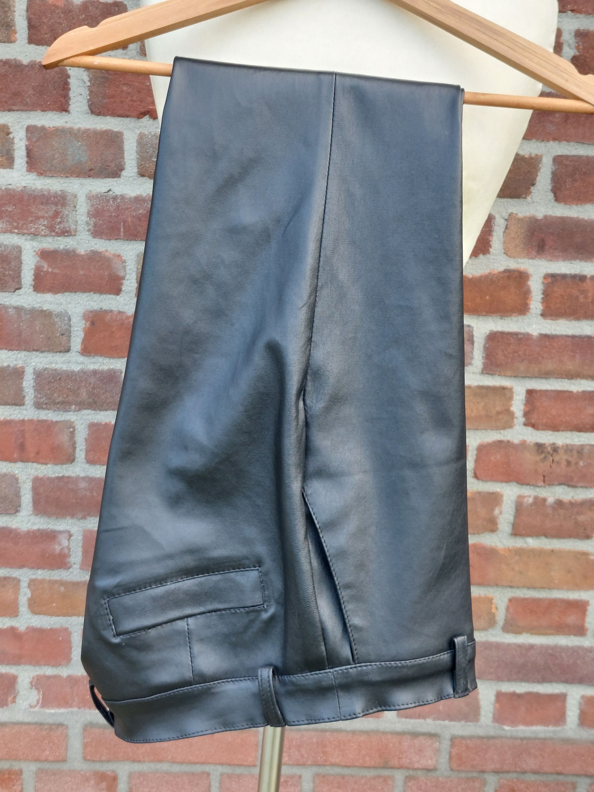 Leren pantalon