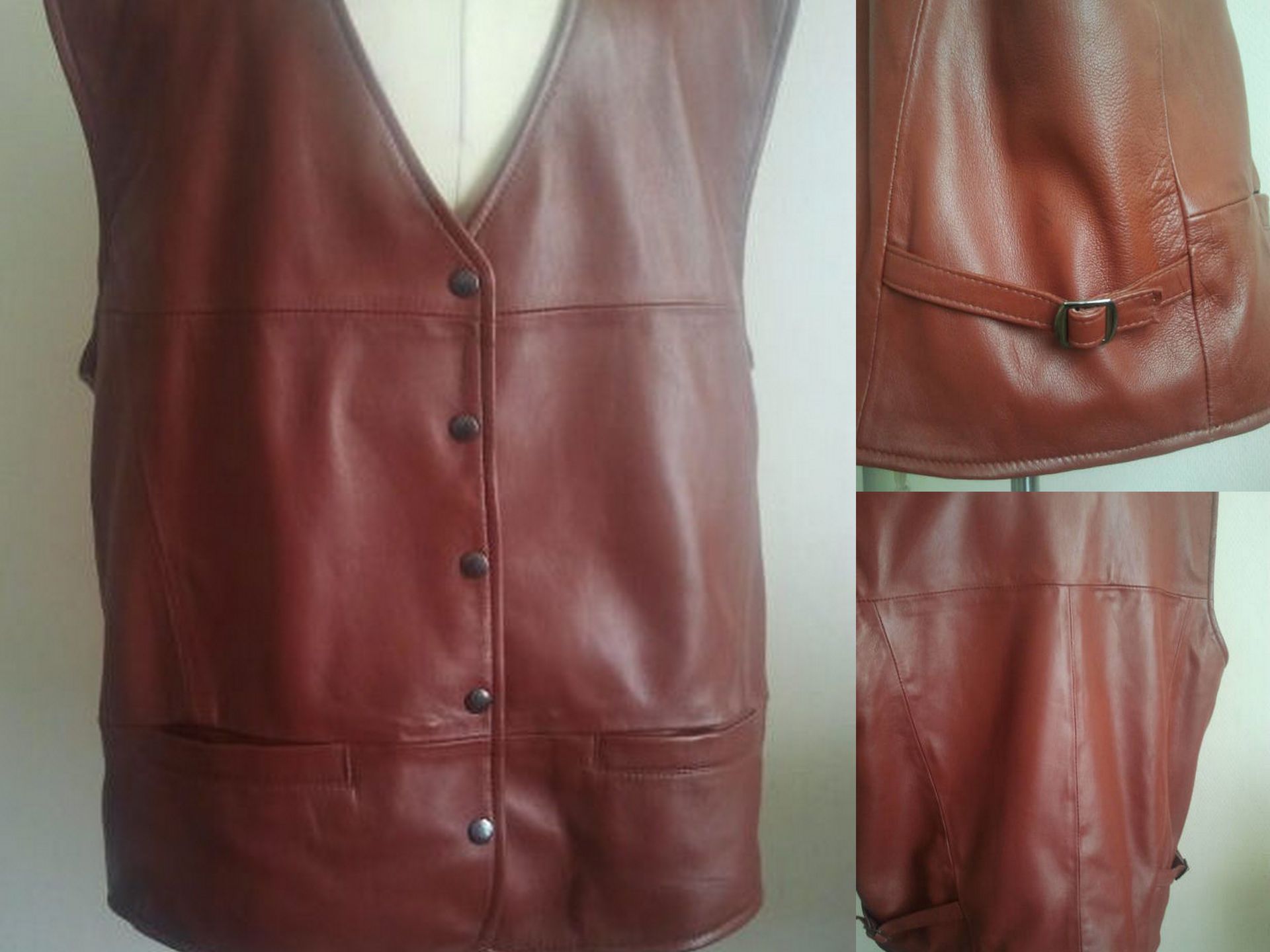 Roestbruin  gilet