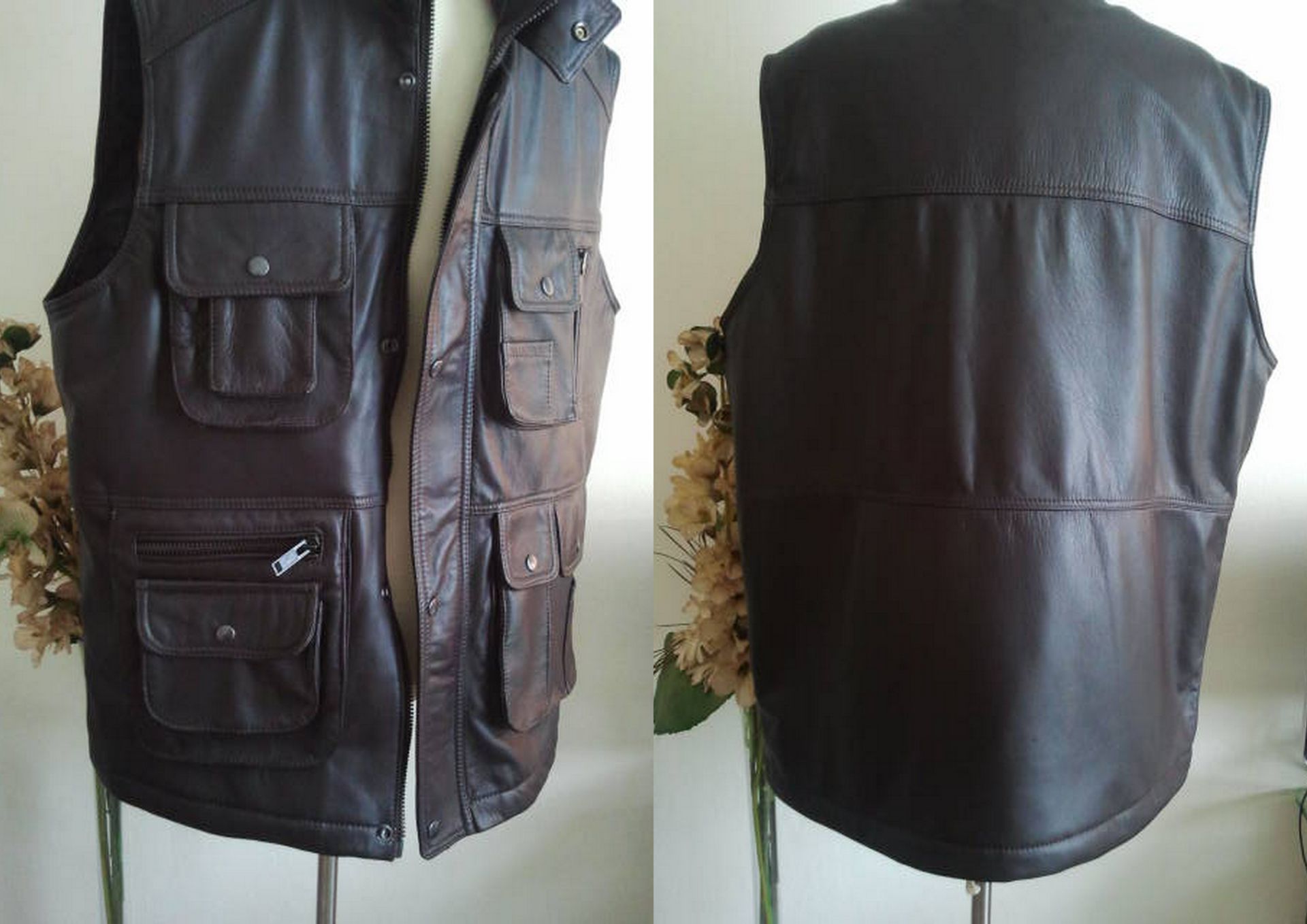 bodywarmer met vele zakken