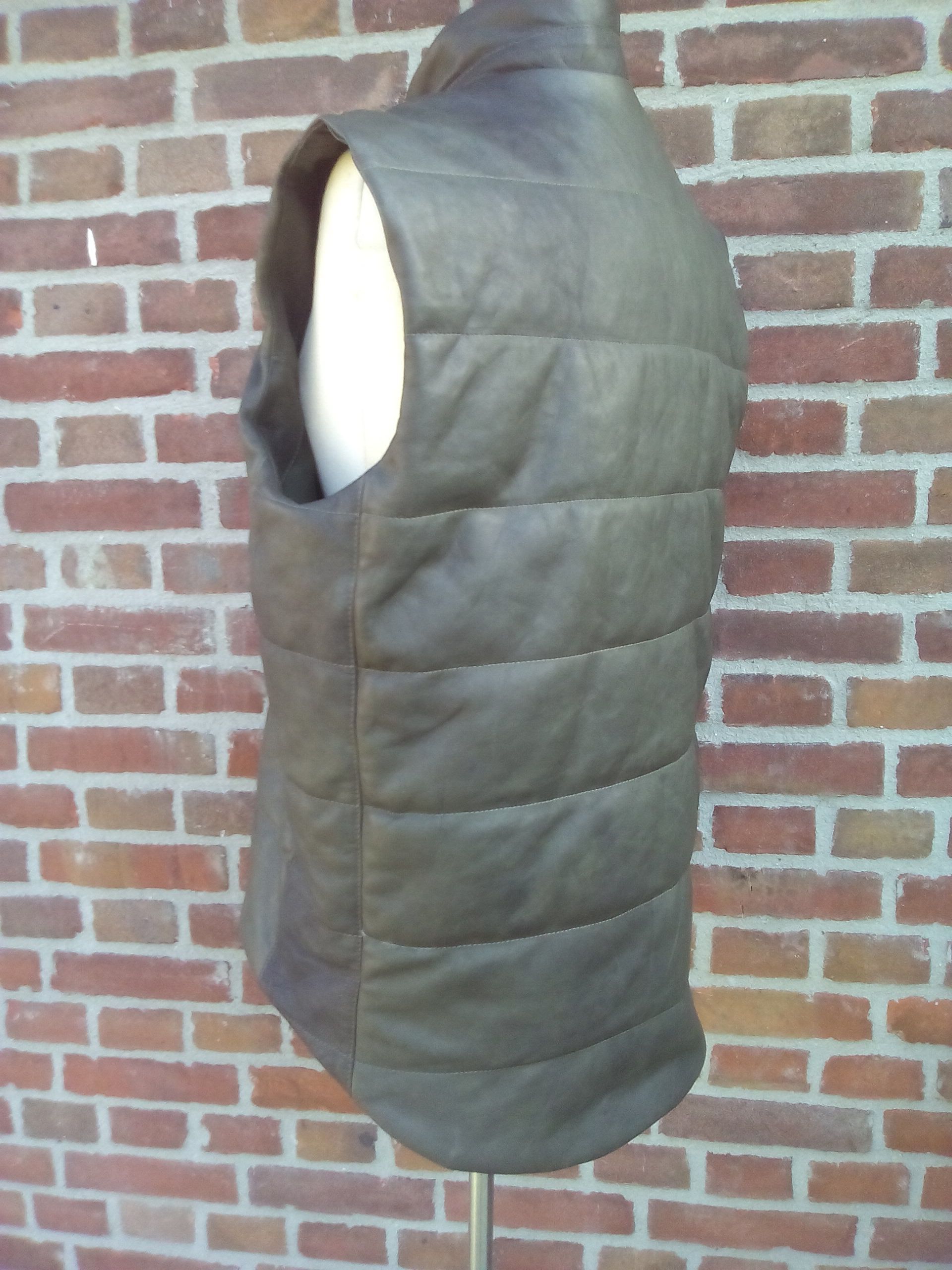 bodywarmer groen