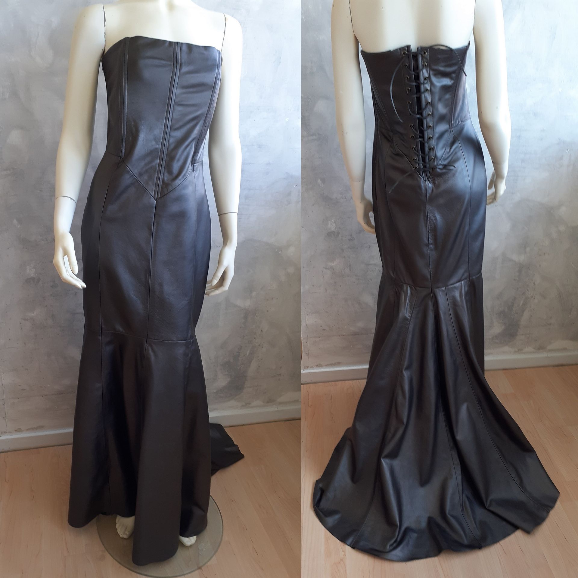 Leren bruidskleding dames