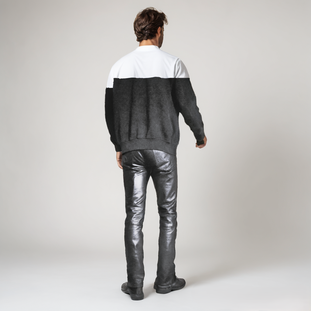 Leren heren broek