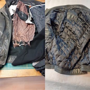 leren jas laten repareren