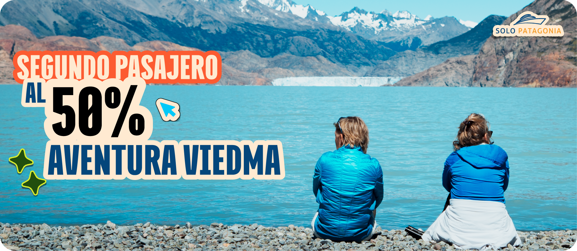 Aventura Viedma · 50% OFF segundo pasajero
