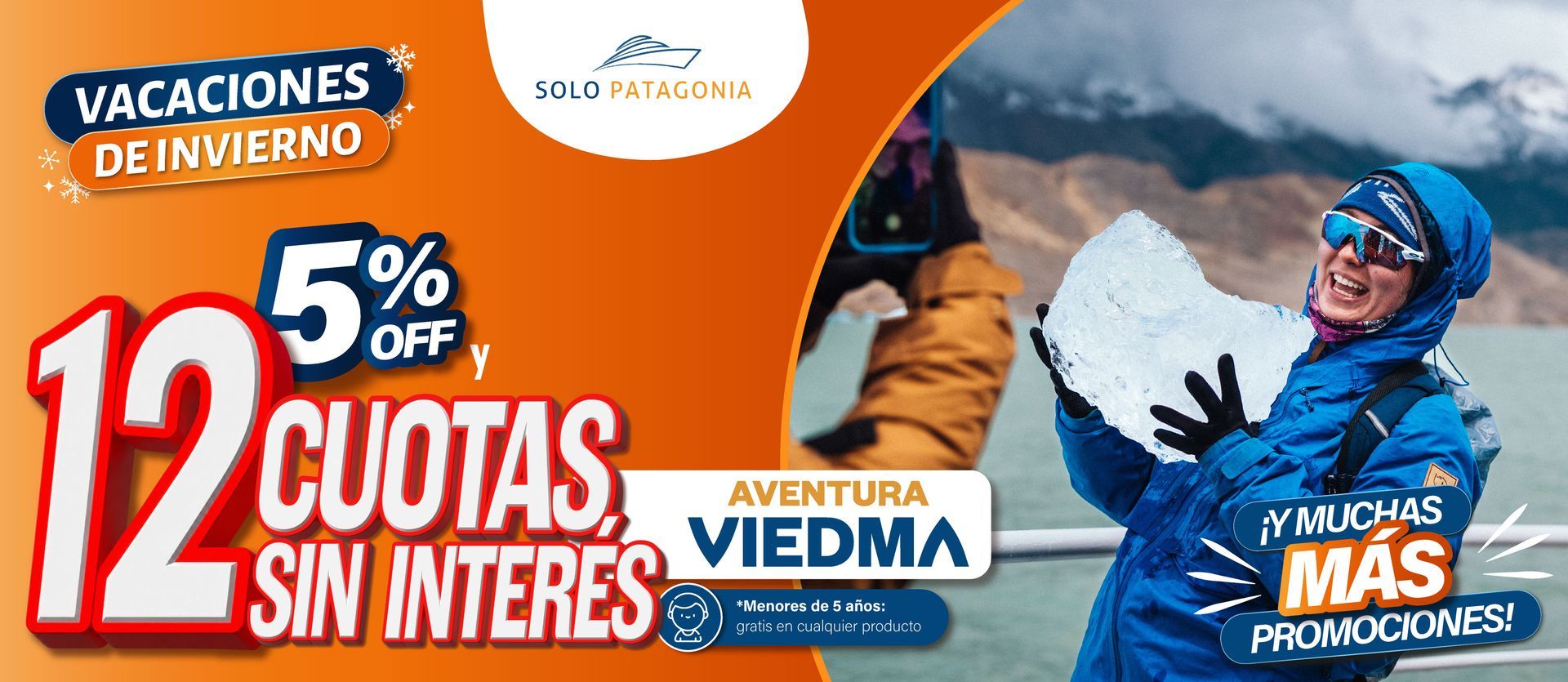 Aventura Viedma · 5% OFF + 12 cuotas sin interés