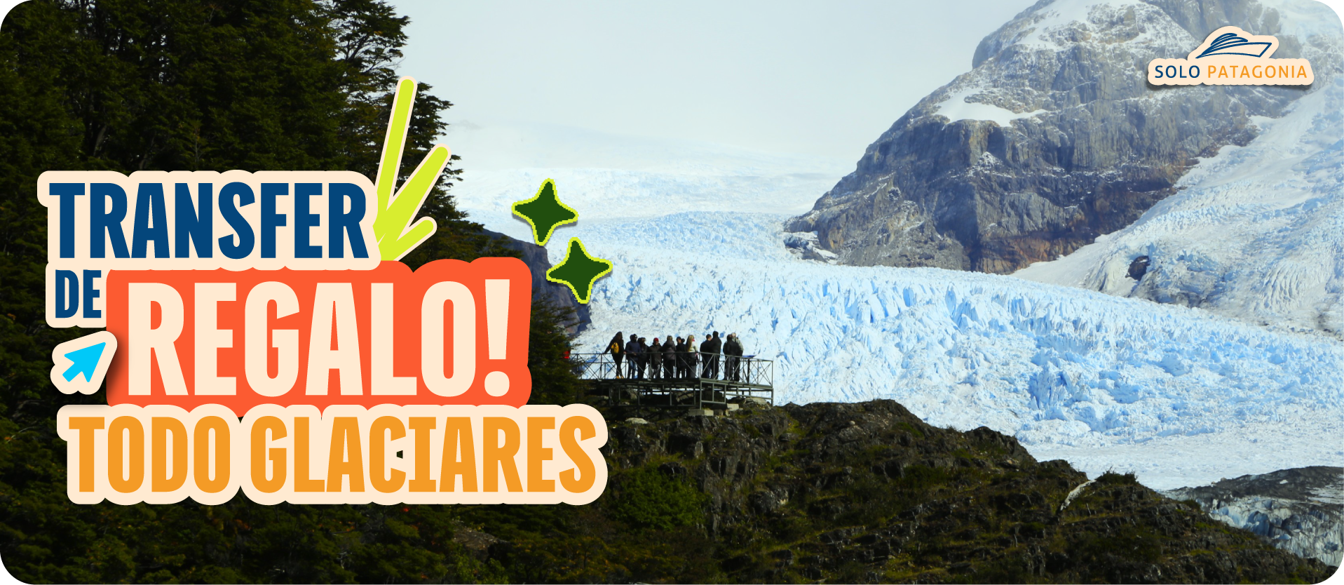 Todo Glaciares con traslado a puerto incluido