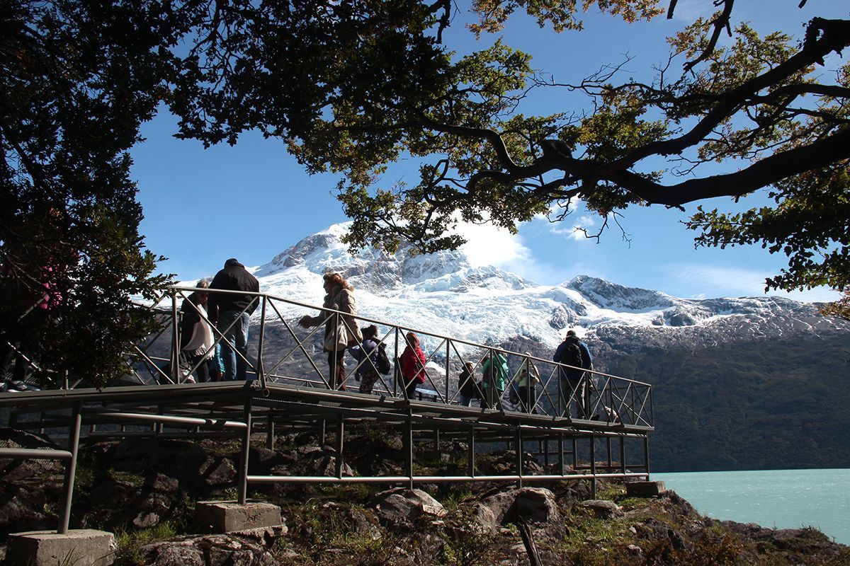 Nuevo mirador en el Glaciar Spegazzini