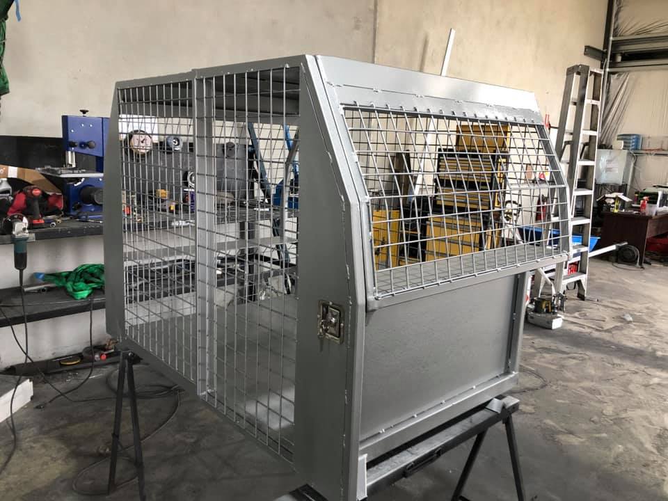 Custom Silver Cage — Fabrication in Wagga Wagga, NSW