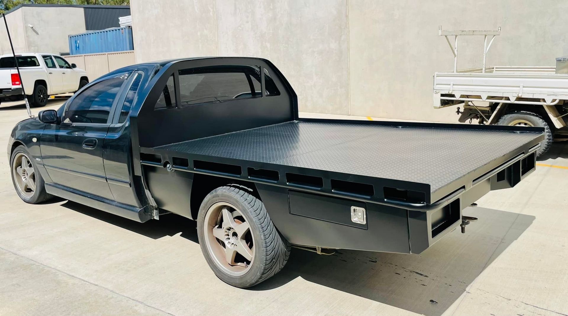 Ute With Truck Trays — Boilermaker in Wagga Wagga, NSW
