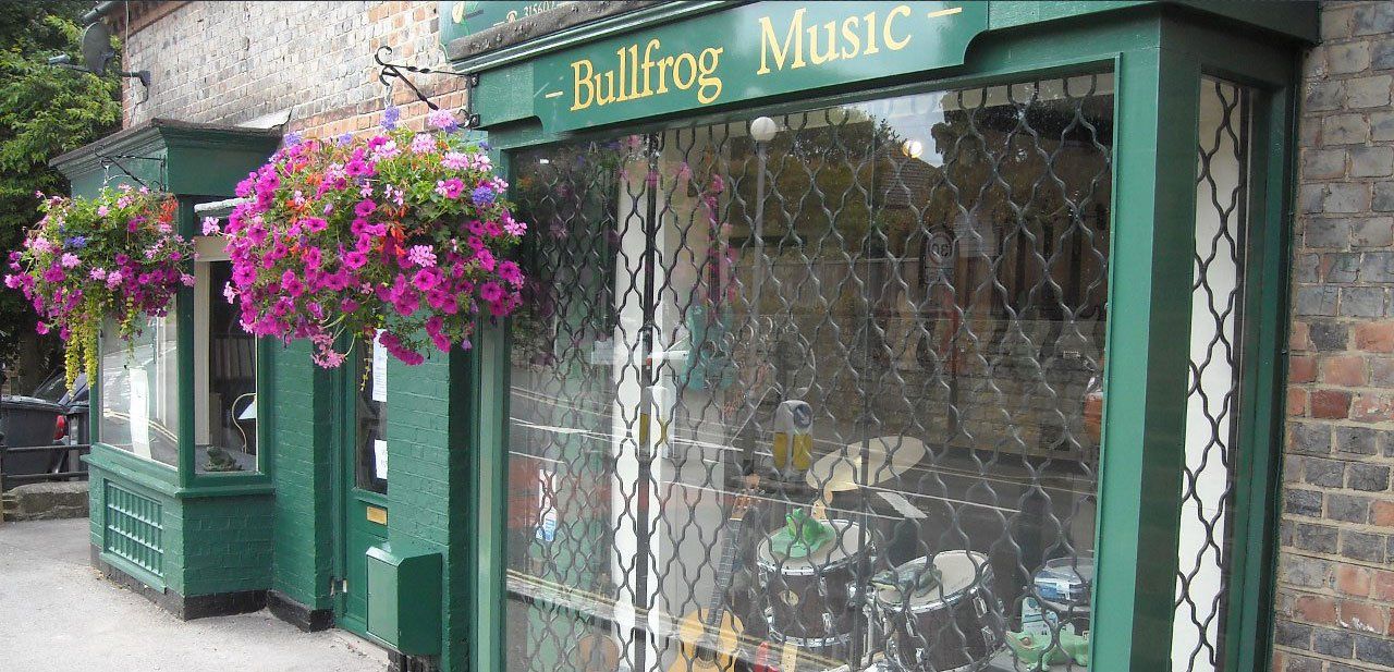 Bullfrog Music - a music store offering a wide range of electric guitars