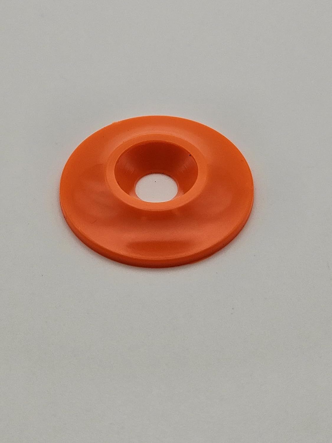 Countersunk bolt washer flo orange
