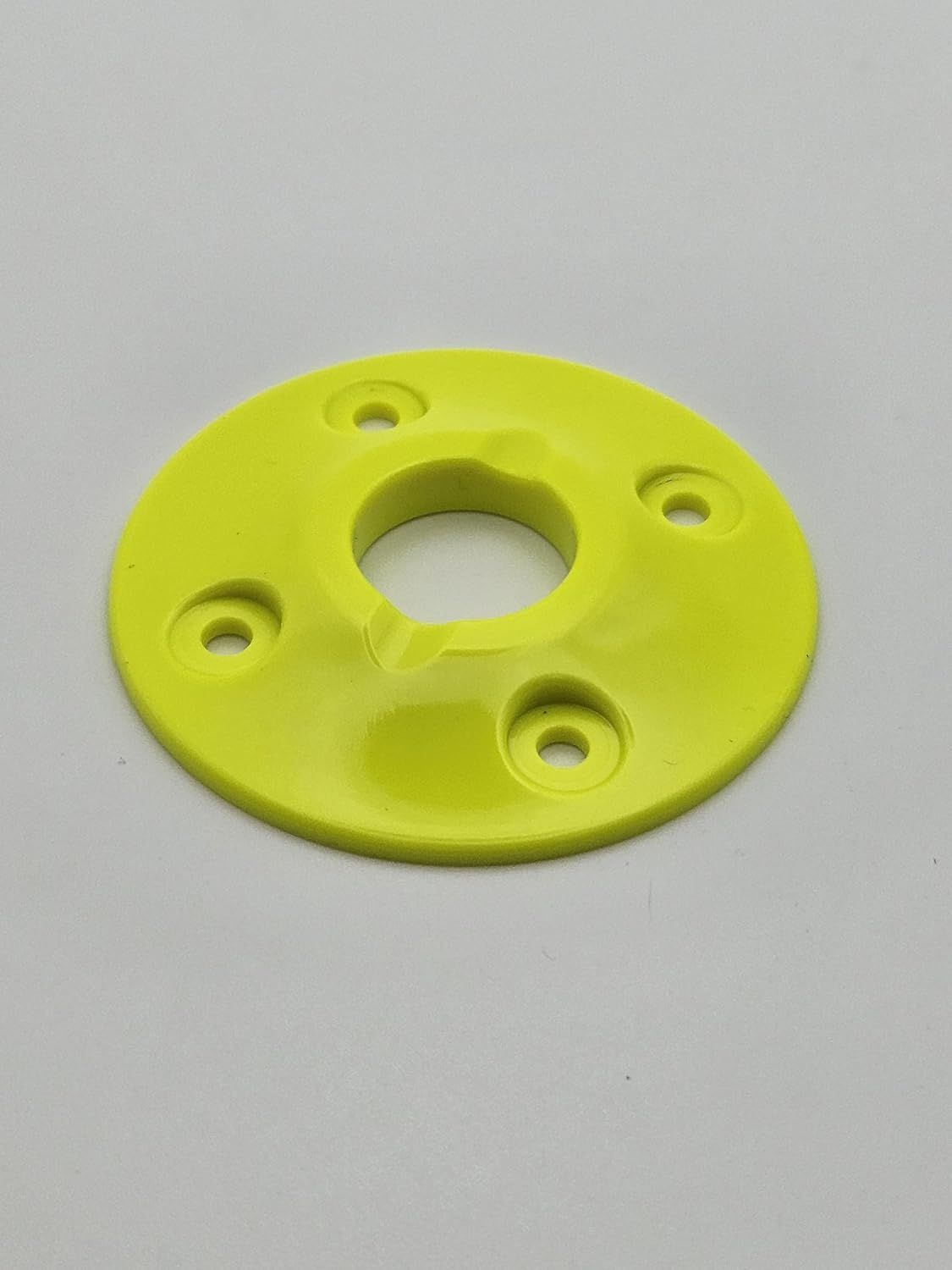 Hood Pin Scuff Plate flo yellow