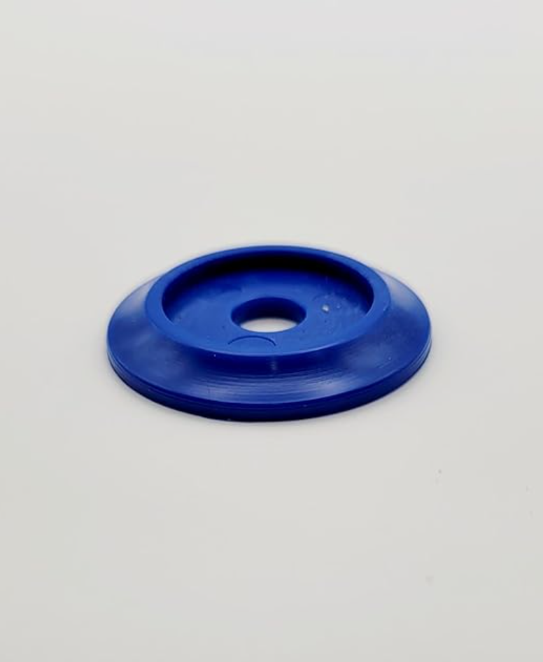 hex head body bolt washer blue