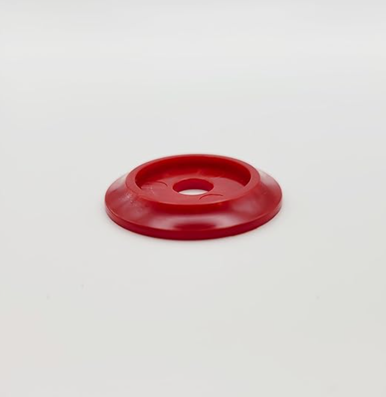 Hex Head Body Bolt Washer red