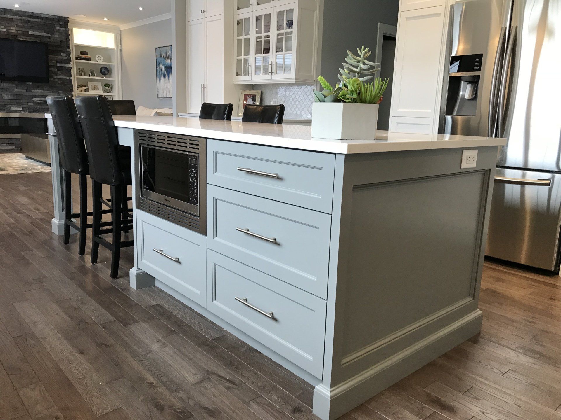 ASH TRANSITIONAL KITCHEN BY YOURSTYLE KITCHENS