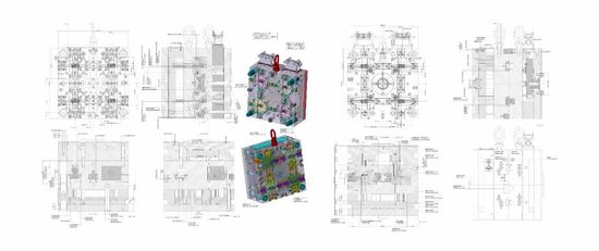 Progetto per uno stampo