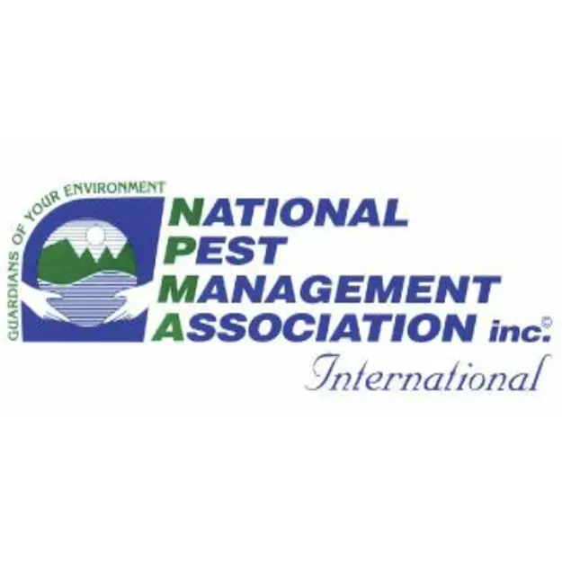 A logo for the national pest management association inc.
