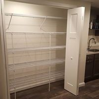 Large door closet — Closet Design & Remodeling in Erie, PA