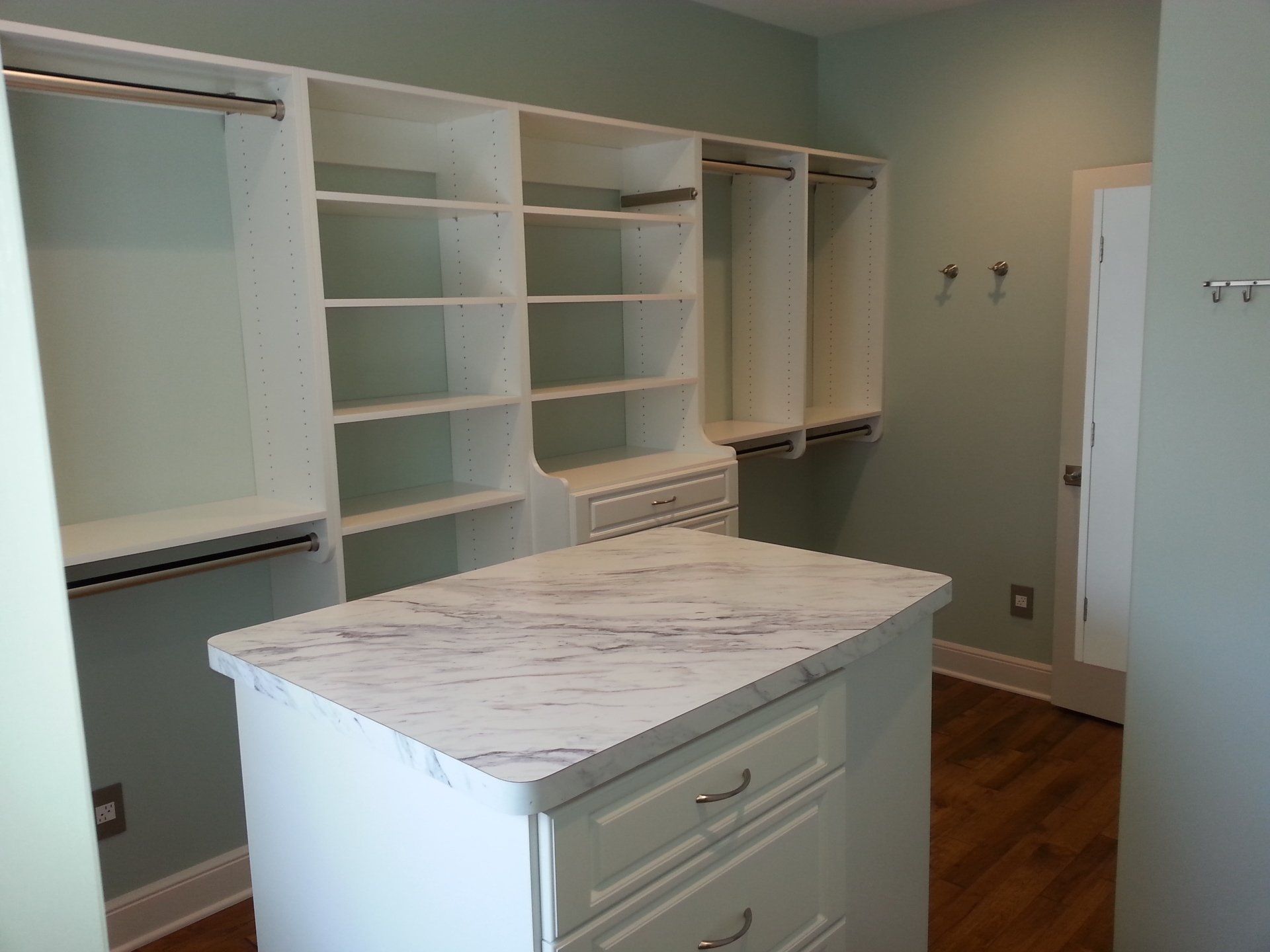 marble tile cabinet — Closet Design & Remodeling in Erie, PA
