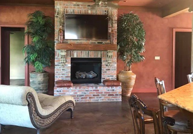 House Cleaning Service — Clean Living Room in Prairieville, LA