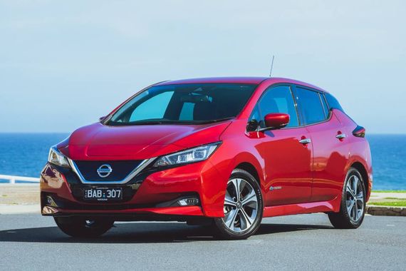 red nissan