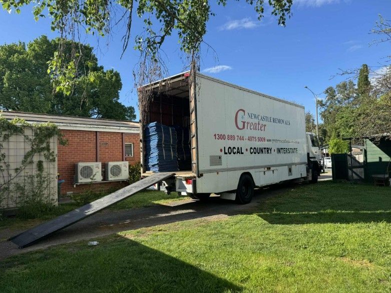 A Truck With Things To Unpack