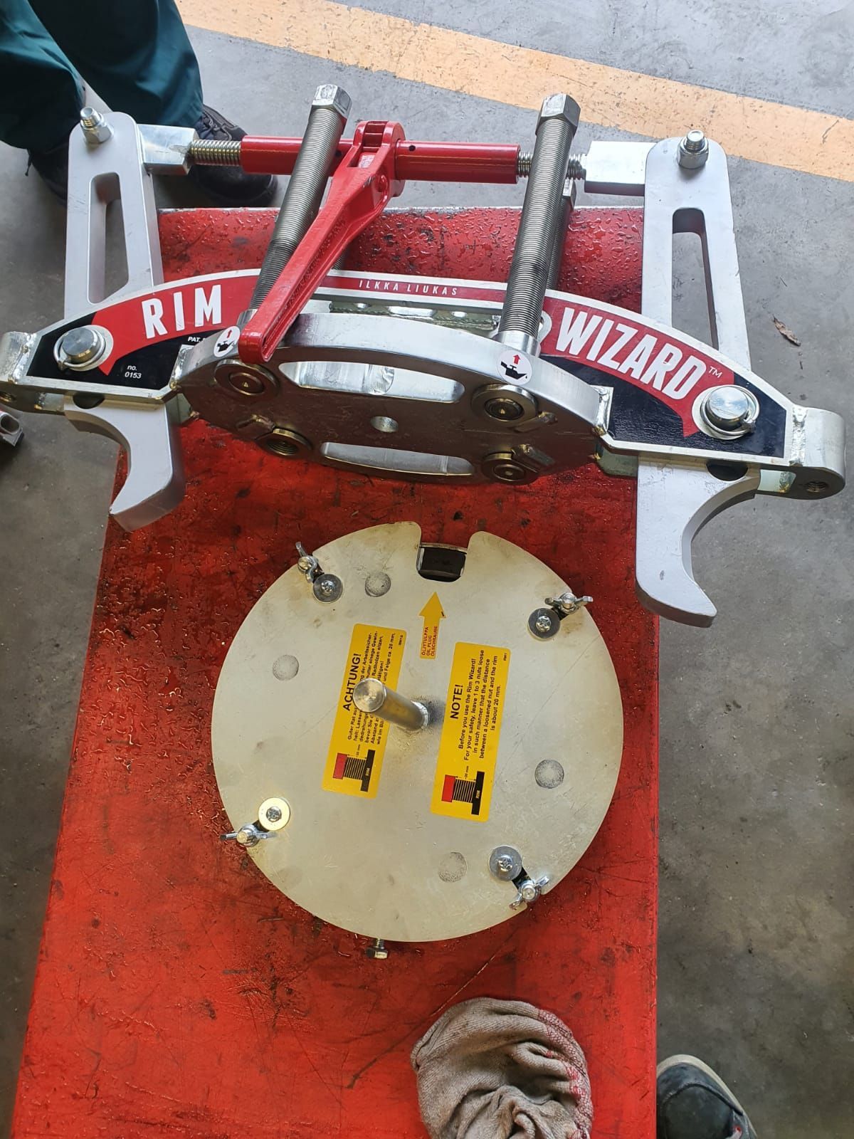 Esimerkki räätälöidystä Vanne Welho -työkalusta.