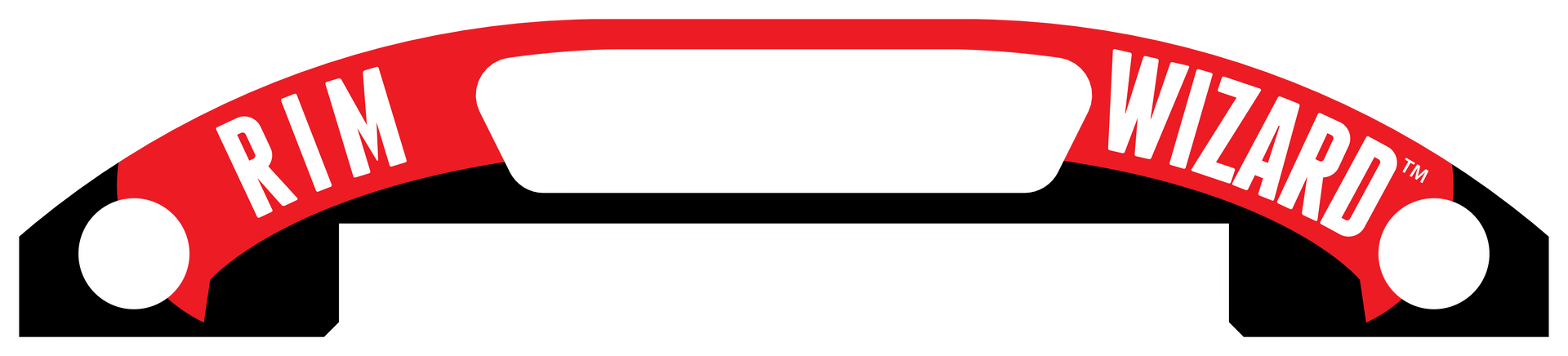 Punainen ja musta vanteen ohjatun logo valkoisella taustalla.