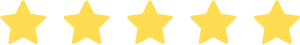 A row of yellow arrows on a white background.