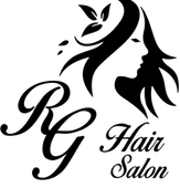RG HAIR SALON logo
