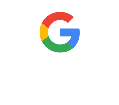 A google logo with a red , yellow , green and blue circle around it on a white background.