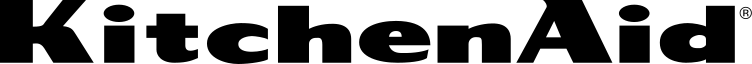 KitchenAid logo in black text with a registered trademark symbol.