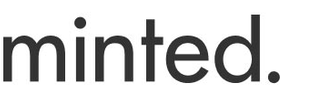 Minted logo in black lowercase text on a white background