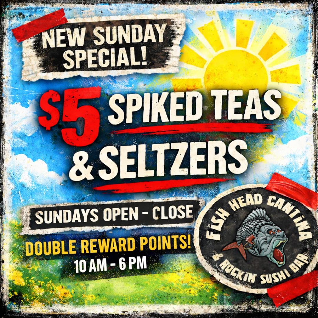 Fish Head Cantina Sunday NFL specials