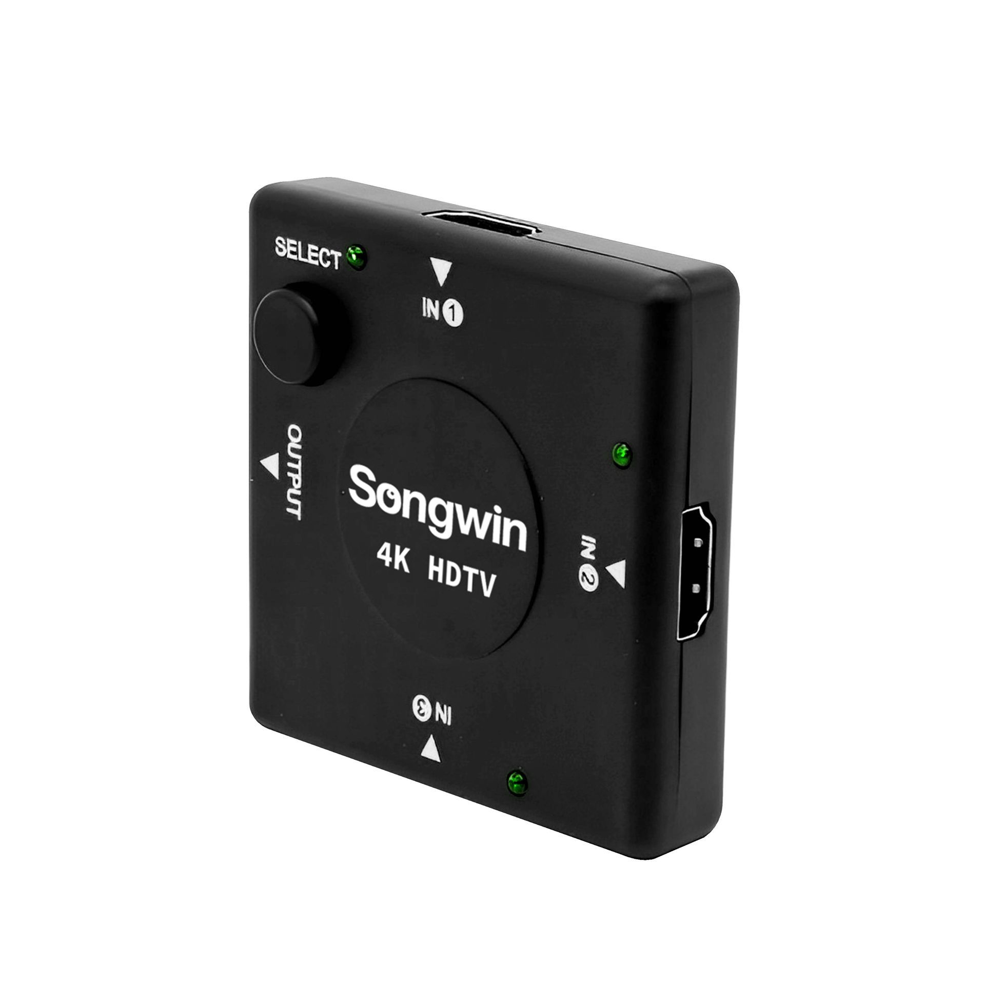 4K-SW02 4K HDTV 3in1 超薄影 音切換器 4711075641246