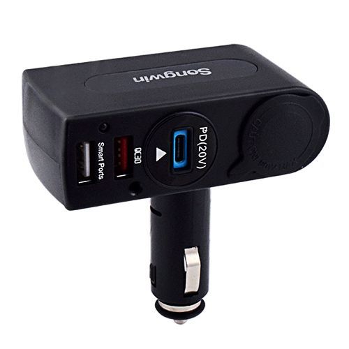 DPA221 PD+QC3.0 車用快充擴充 器 4712470229756