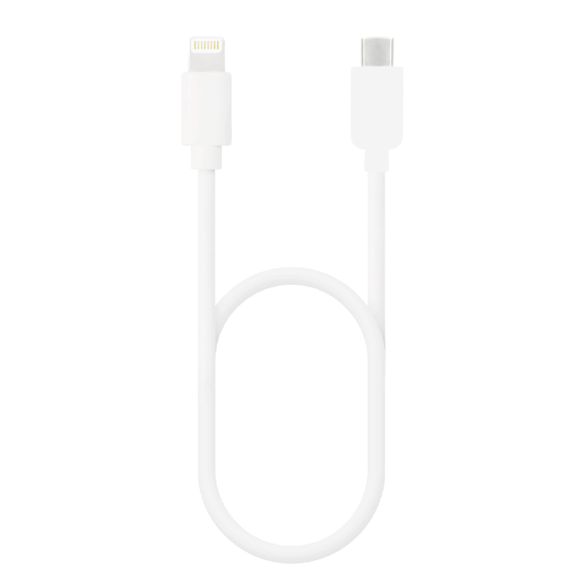 IP-PD120-W Lightning 對 USB-C 1.2m 充電傳輸線-白 4711075640072