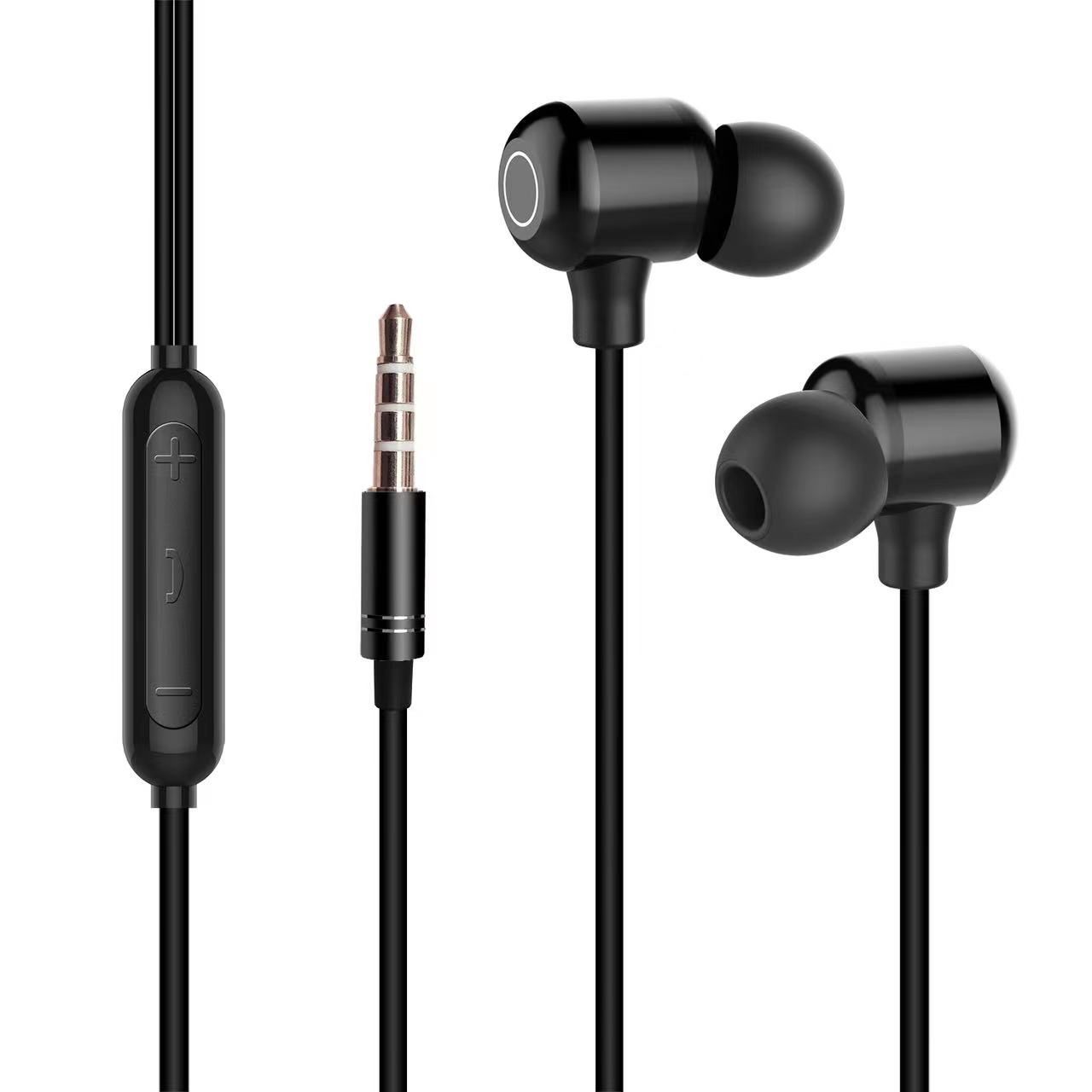 PH-A900 入耳式人體工學磁吸耳麥 全長 1.2 米 通話 音樂 線控 3.5mm插頭