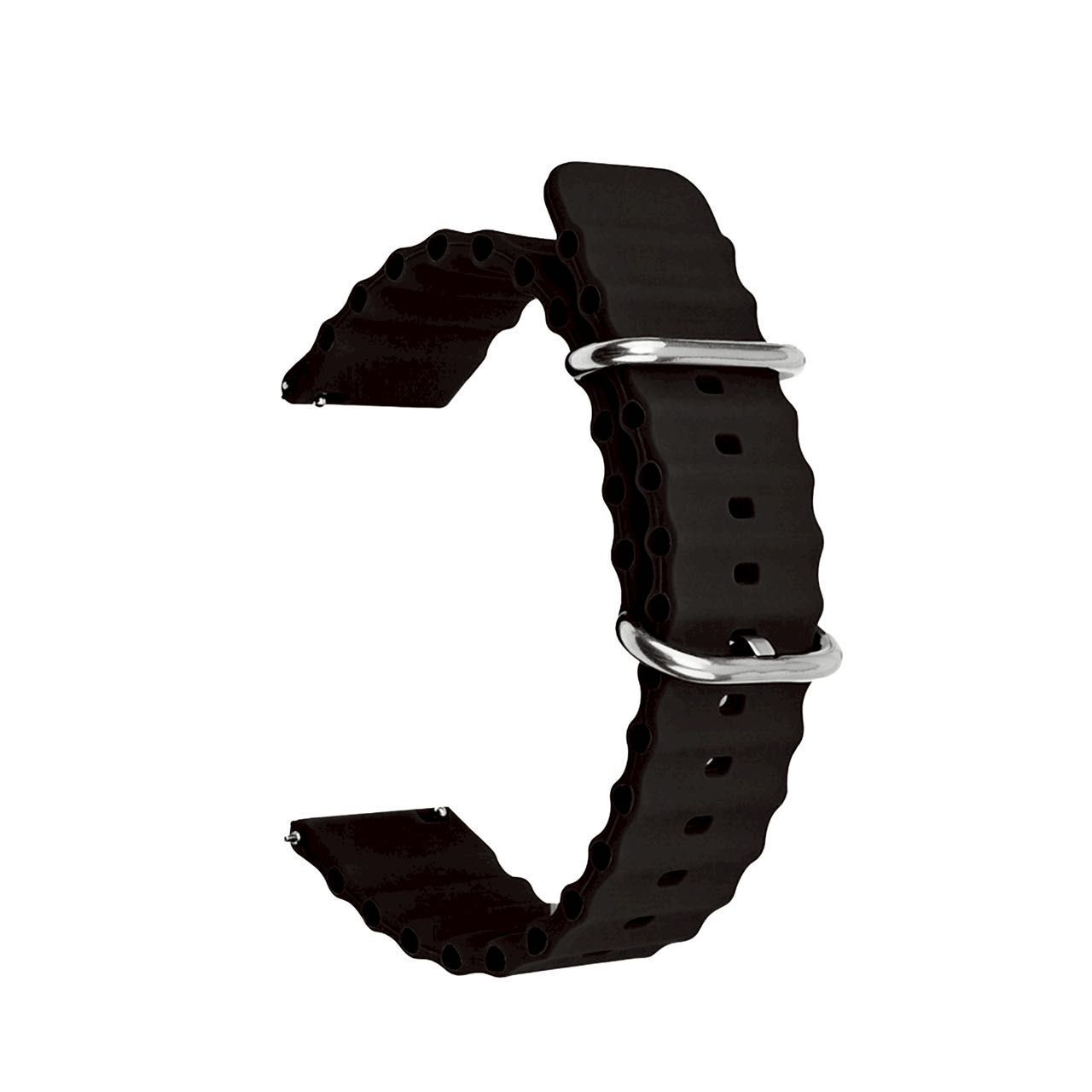 SW-10 智慧手錶錶帶 Songwin SW-B1500 替換錶帶腕帶【22mm錶帶】波浪透氣矽膠錶帶 快拆式