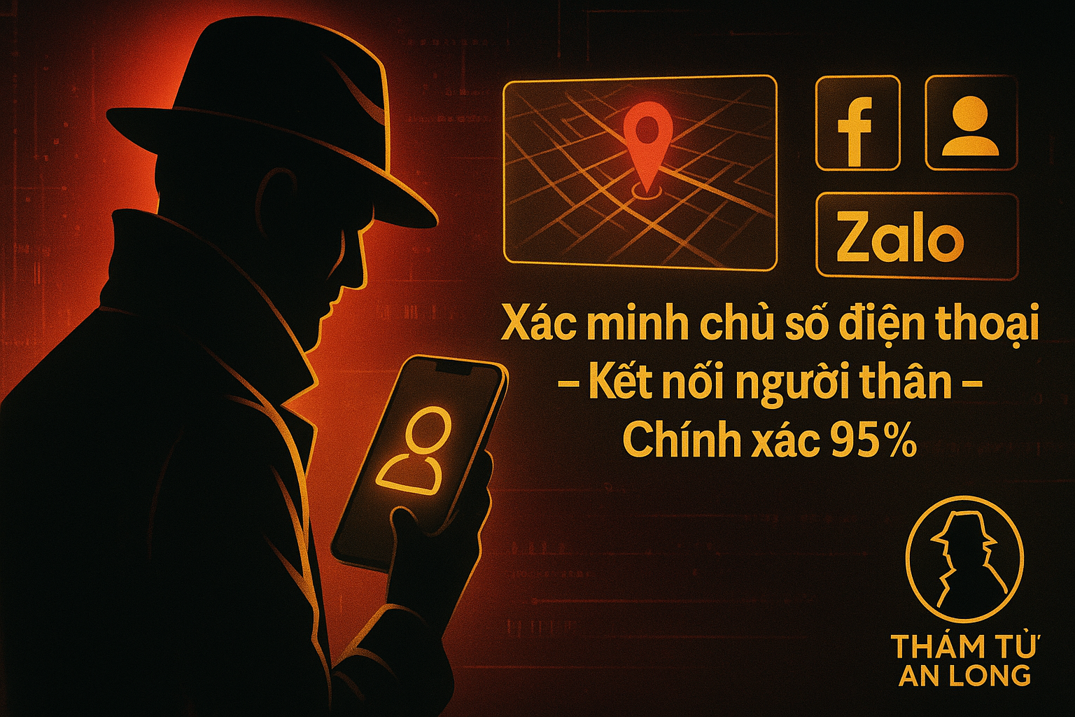 Tra cứu chủ sở hữu số điện thoại, xác minh danh tính chính xác