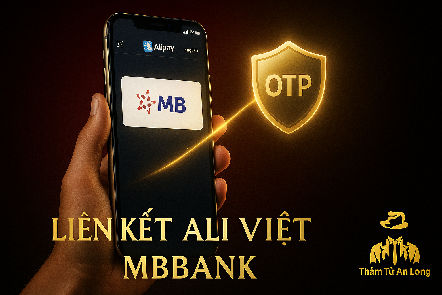 Cách liên kết ví Ali Việt với MBBank – xác thực OTP và hoàn tất kết nối